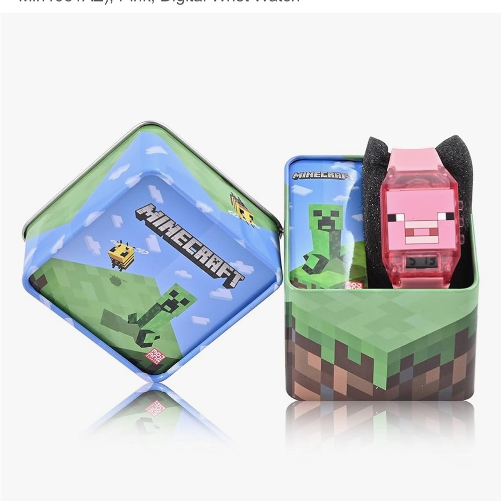 Minecraft Kids Digital Watch